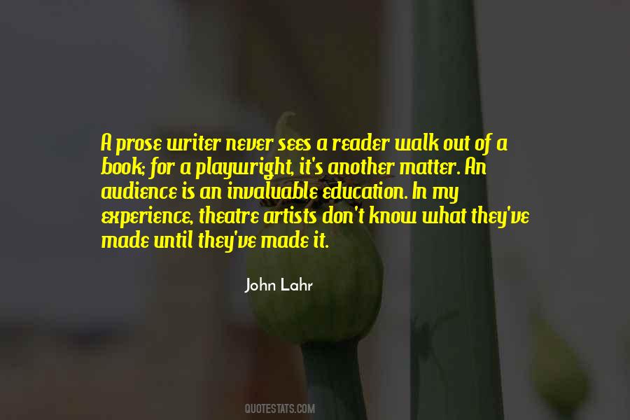 Education Experience Quotes #1330527