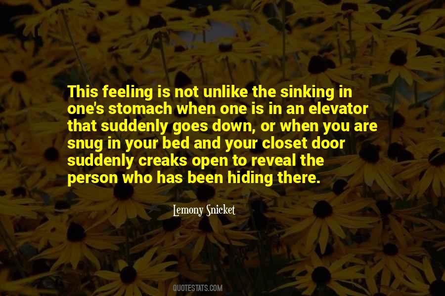 Hiding Under The Bed Quotes #168988