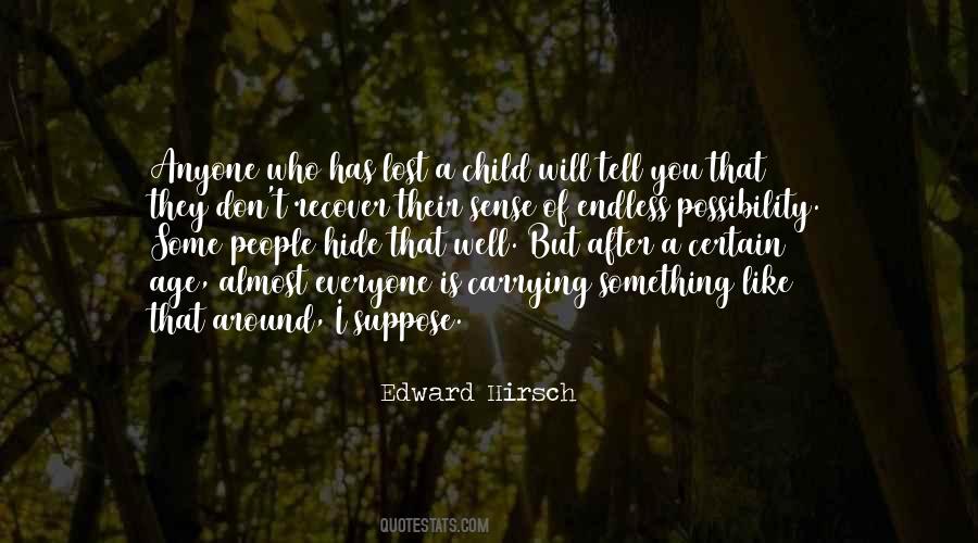 Who Is A Child Quotes #482849