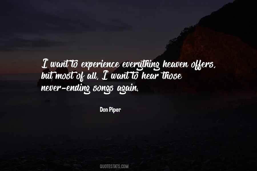 I Want To Experience Everything Quotes #1485041