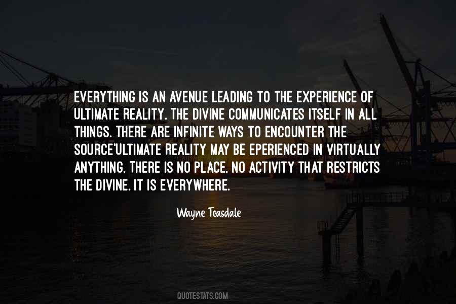 I Want To Experience Everything Quotes #49473