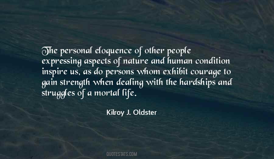 Quotes About Dealing With Hardships #1135170