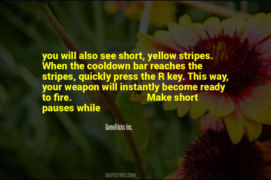 Short Yellow Quotes #1566114