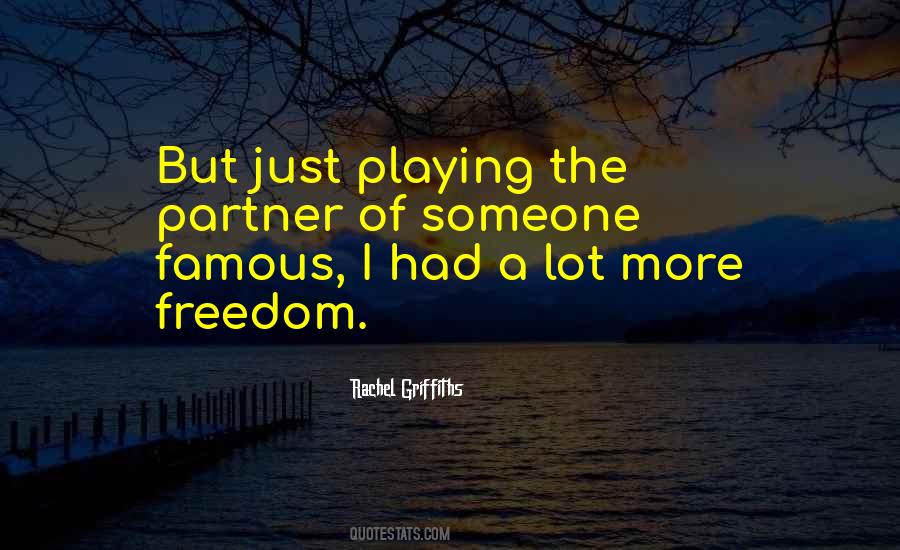 Famous Partner Quotes #1832322