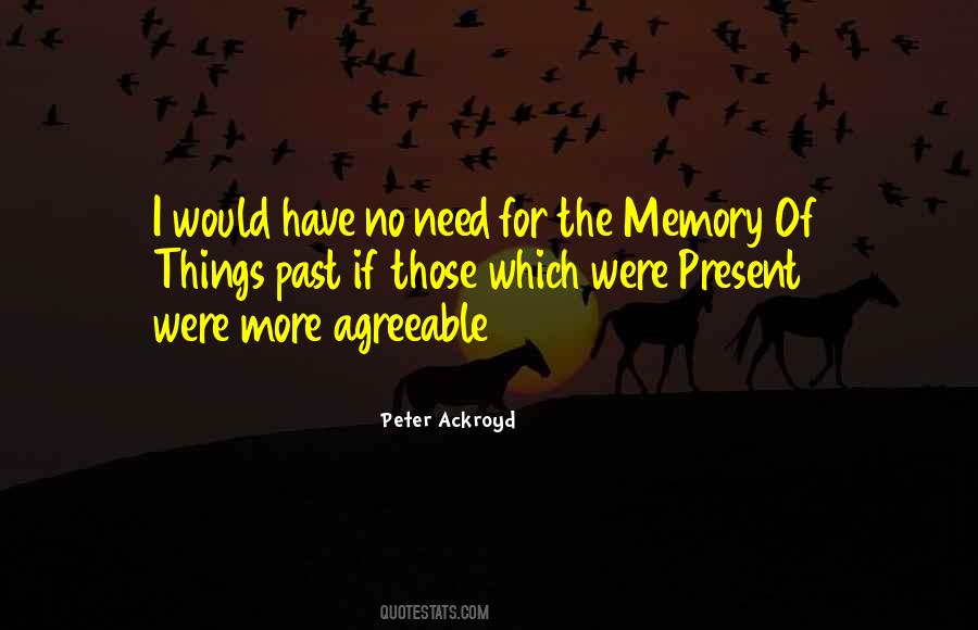 The Memory Of Things Quotes #1056277