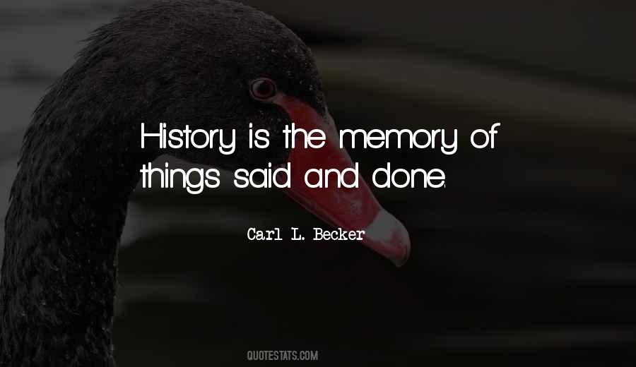 The Memory Of Things Quotes #1550832