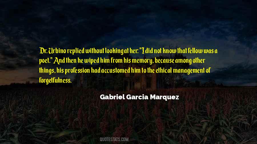 The Memory Of Things Quotes #1692475