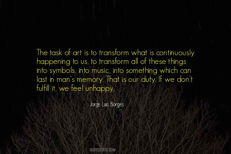 The Memory Of Things Quotes #806695