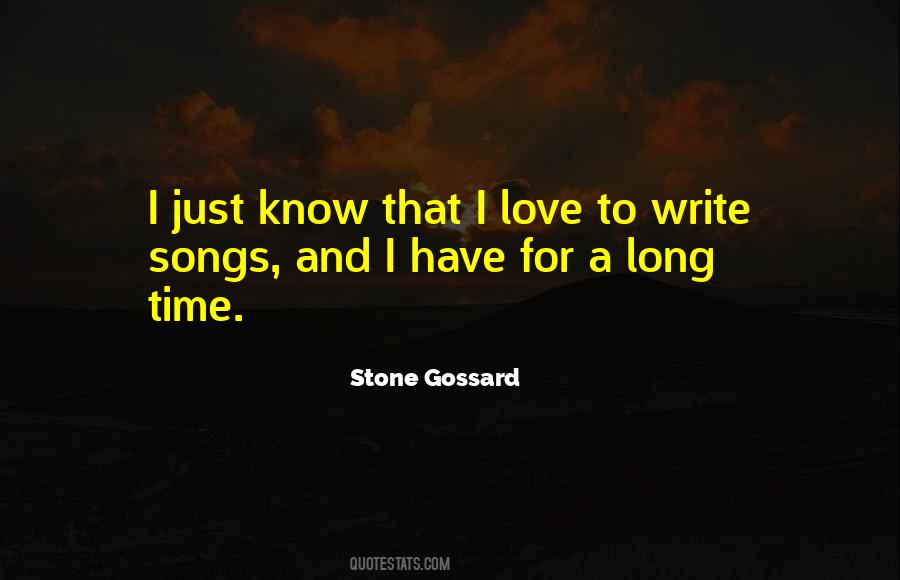 For A Long Time Quotes #1661803