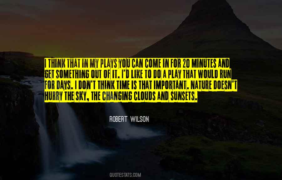 Nature Run Quotes #537159