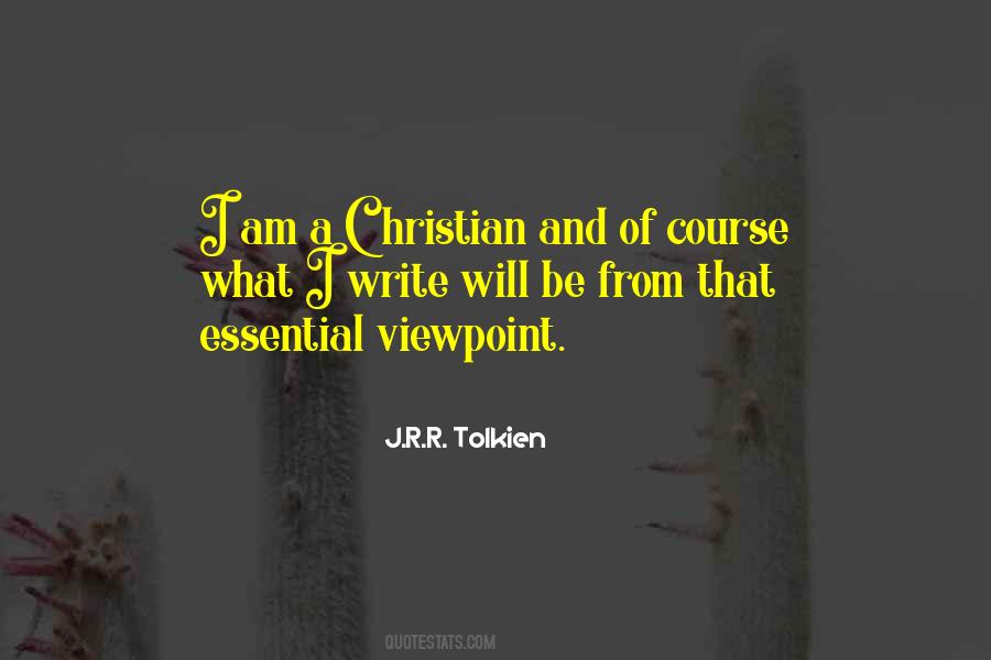 I Am A Christian Quotes #1087855