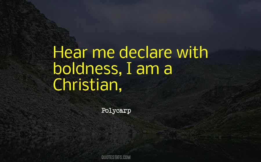 I Am A Christian Quotes #1513827