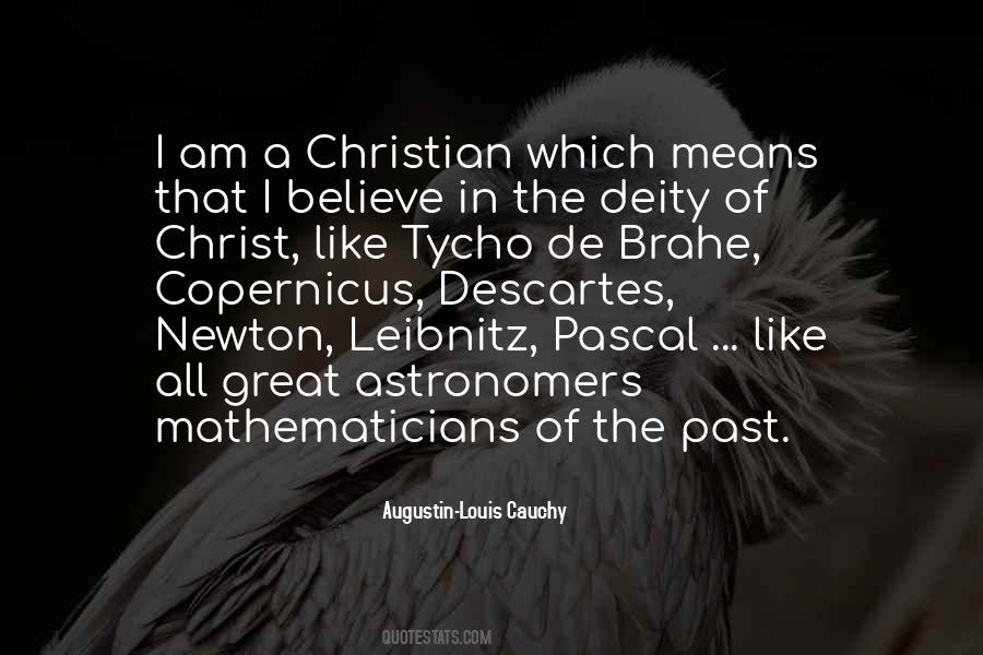 I Am A Christian Quotes #1555430