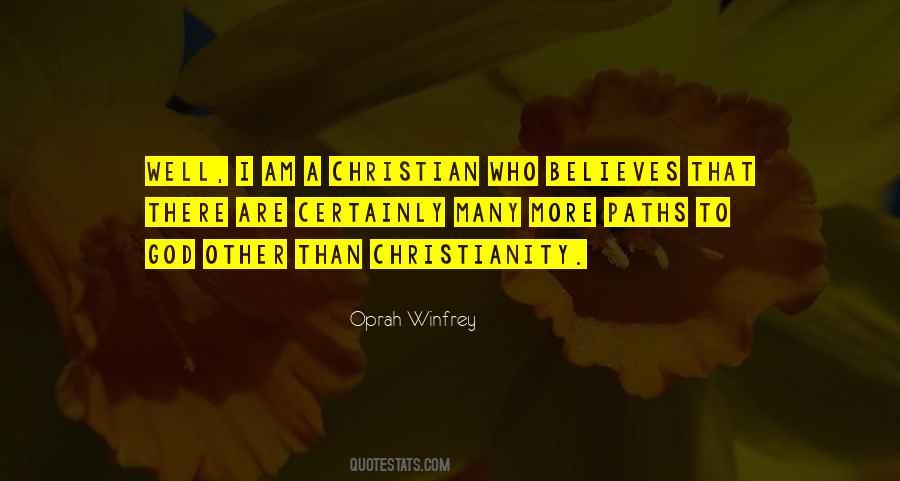 I Am A Christian Quotes #1740159