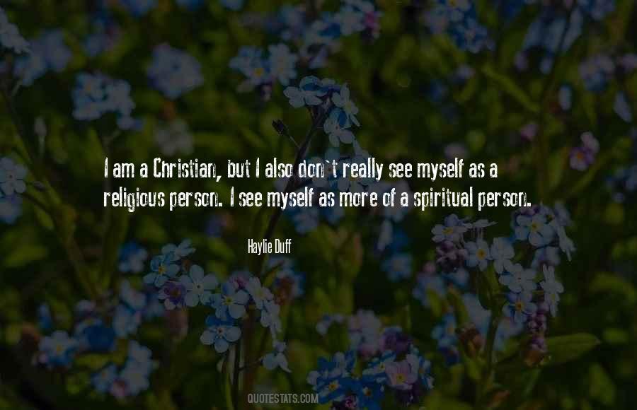 I Am A Christian Quotes #474290