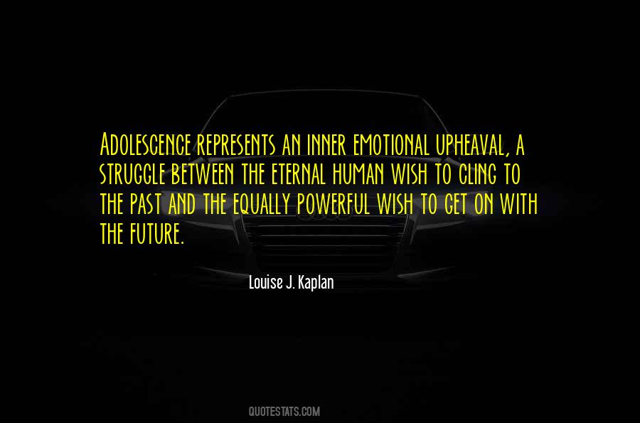 Cling To The Past Quotes #1307388