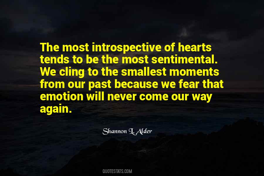 Cling To The Past Quotes #1574394