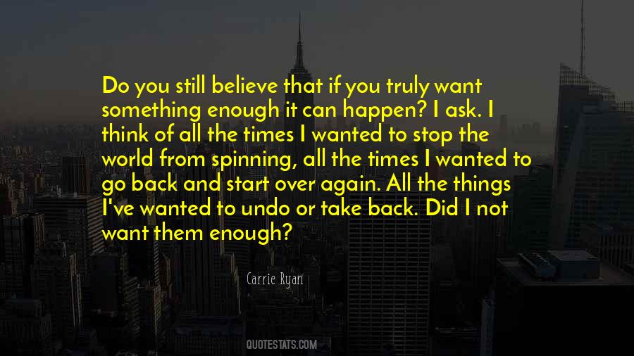You Can Start All Over Again Quotes #1280237