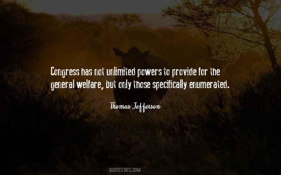 Enumerated Powers Quotes #1243009