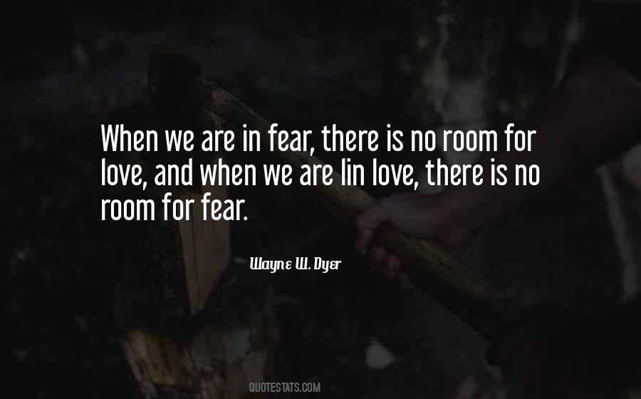 In Fear Quotes #1180120