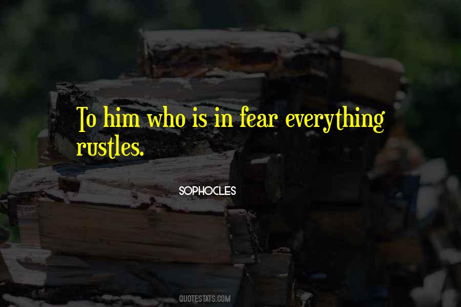 In Fear Quotes #1373487