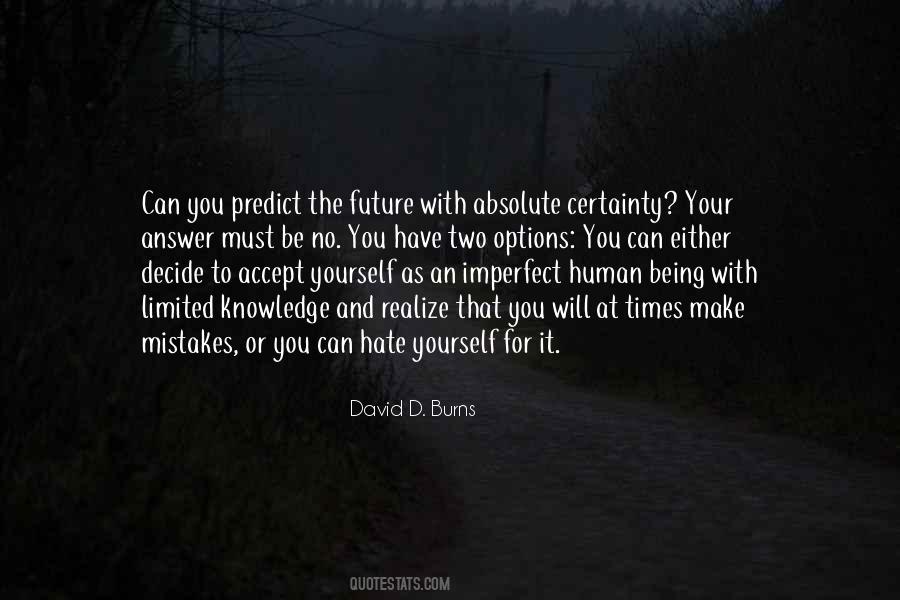 Yourself And Your Future Quotes #1147817