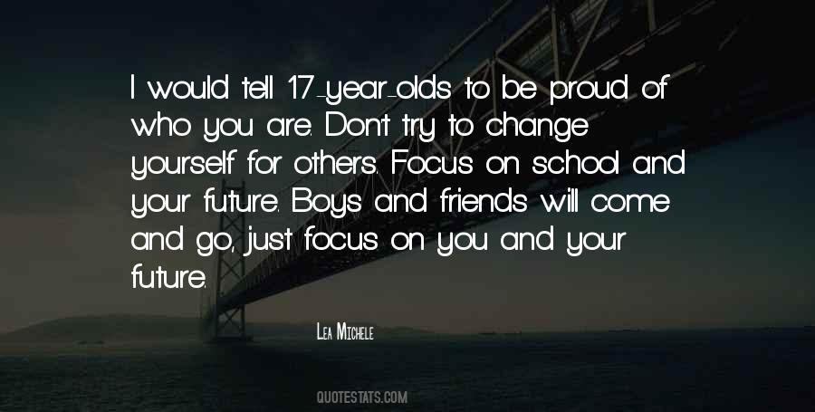 Yourself And Your Future Quotes #429793