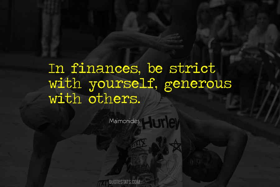 Be Strict With Yourself Quotes #1875394