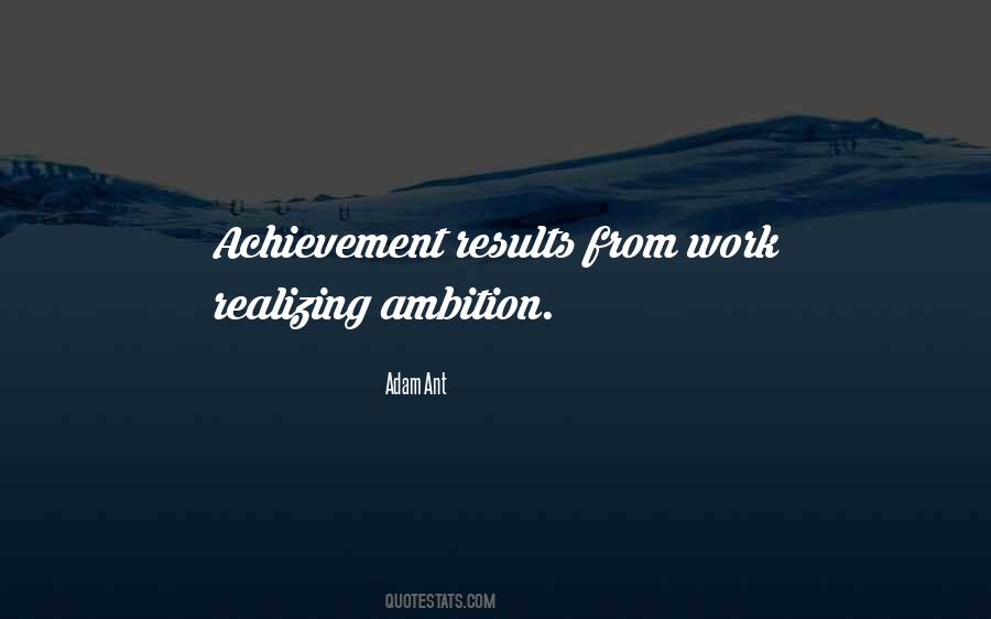 Work Achievement Quotes #1690460