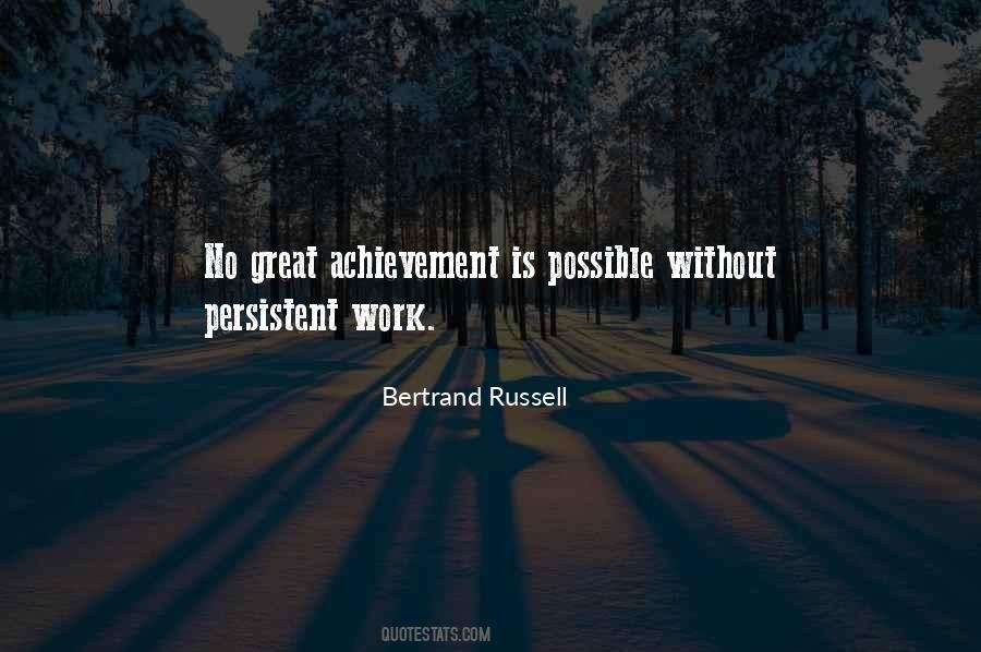 Work Achievement Quotes #942840