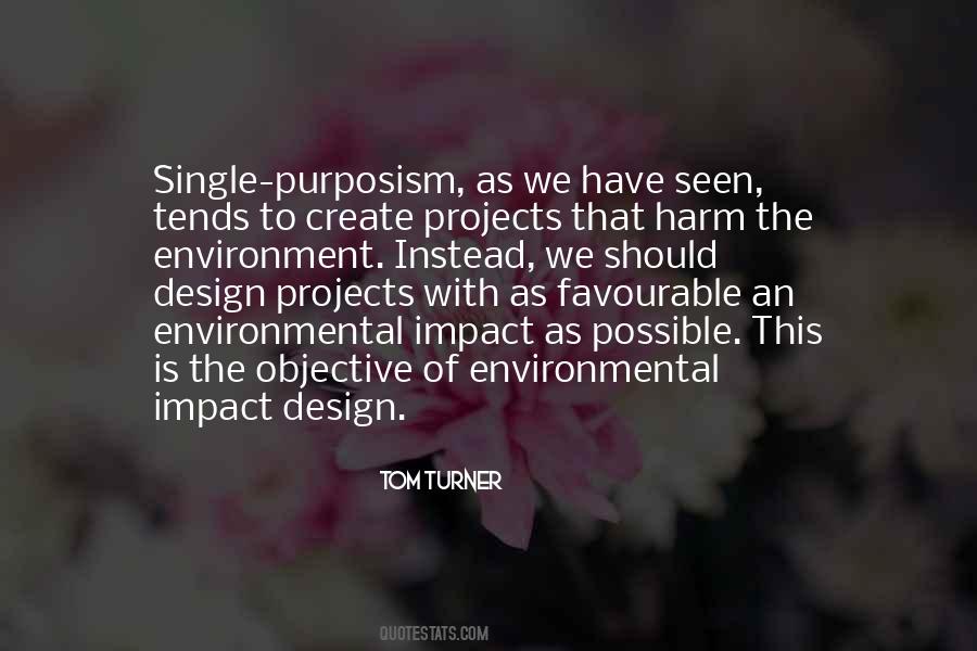 Environmental Impact Quotes #1638190