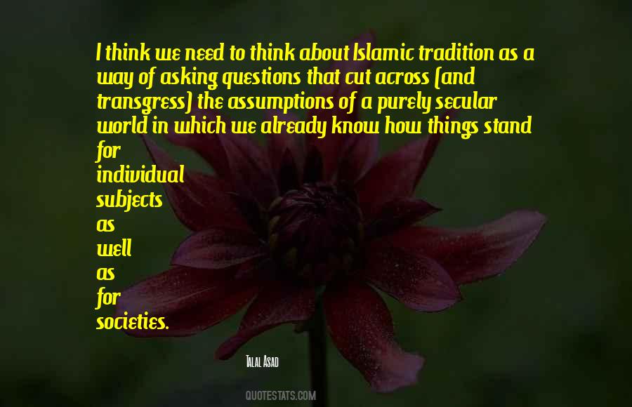 Islamic Thinking Quotes #535203