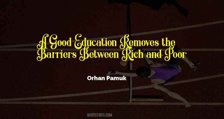 Education Barriers Quotes #1484589
