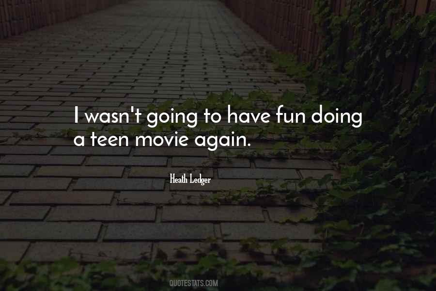 Doing Fun Quotes #100727