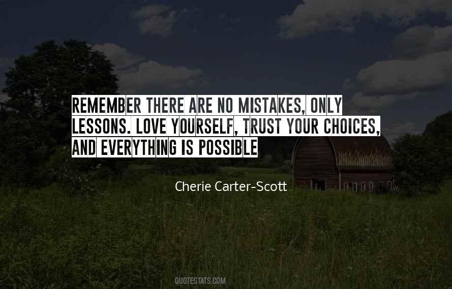 Mistakes Choices Quotes #1224651