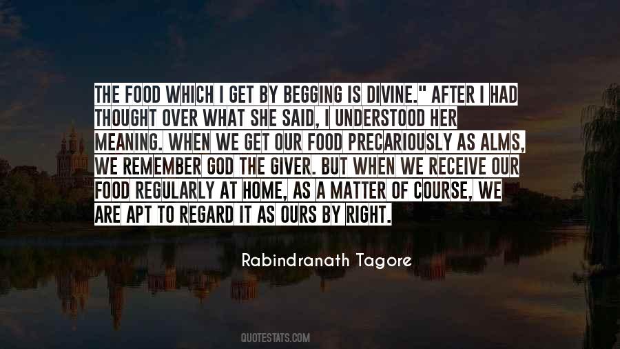 Food Is God Quotes #341364