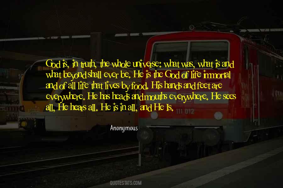 Food Is God Quotes #522427
