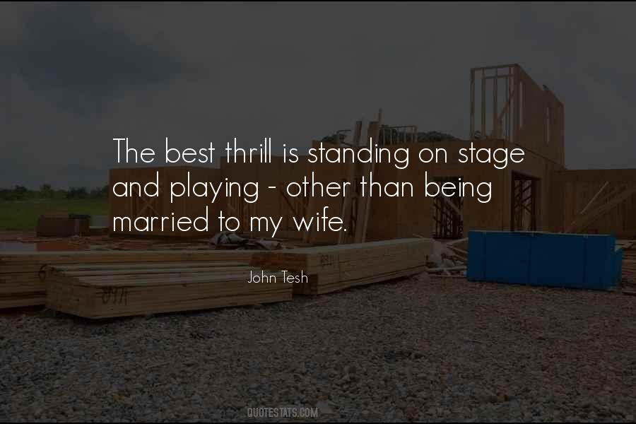 Being My Wife Quotes #100625