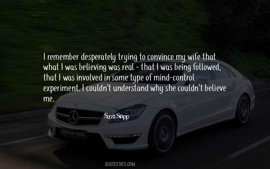 Being My Wife Quotes #435635