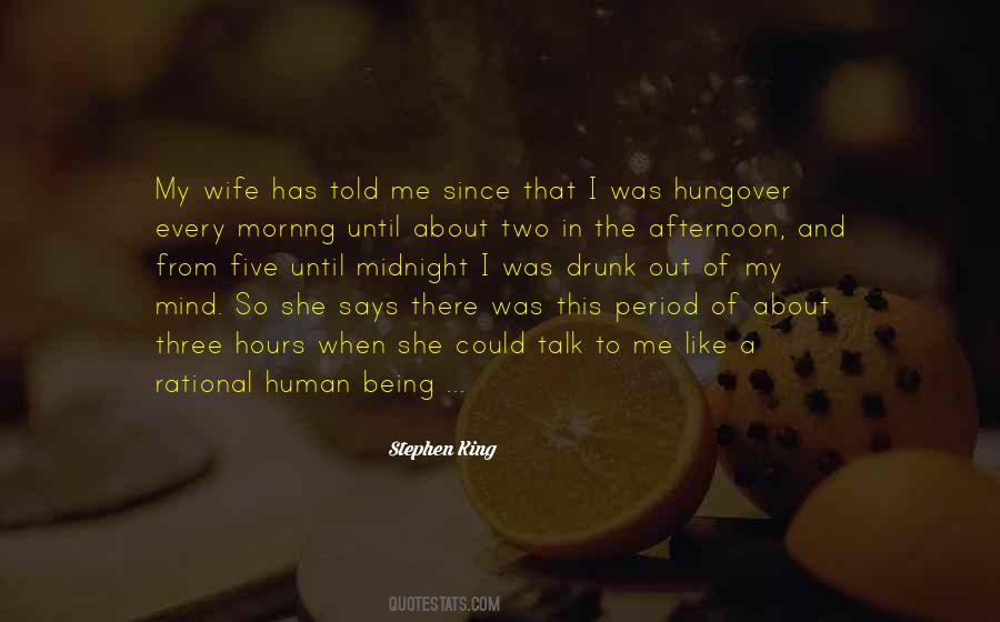 Being My Wife Quotes #583562