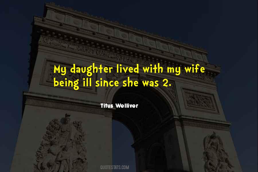 Being My Wife Quotes #749856