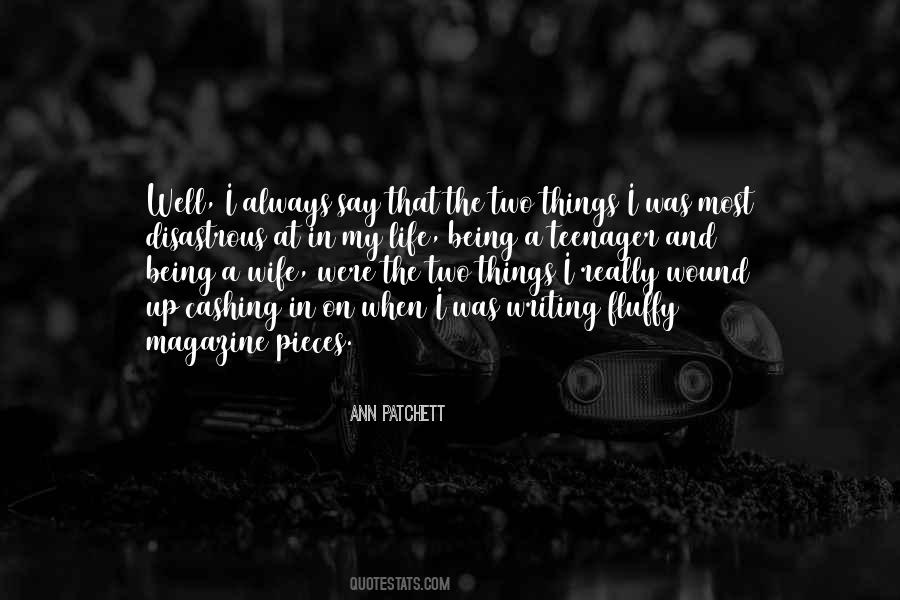 Being My Wife Quotes #908263