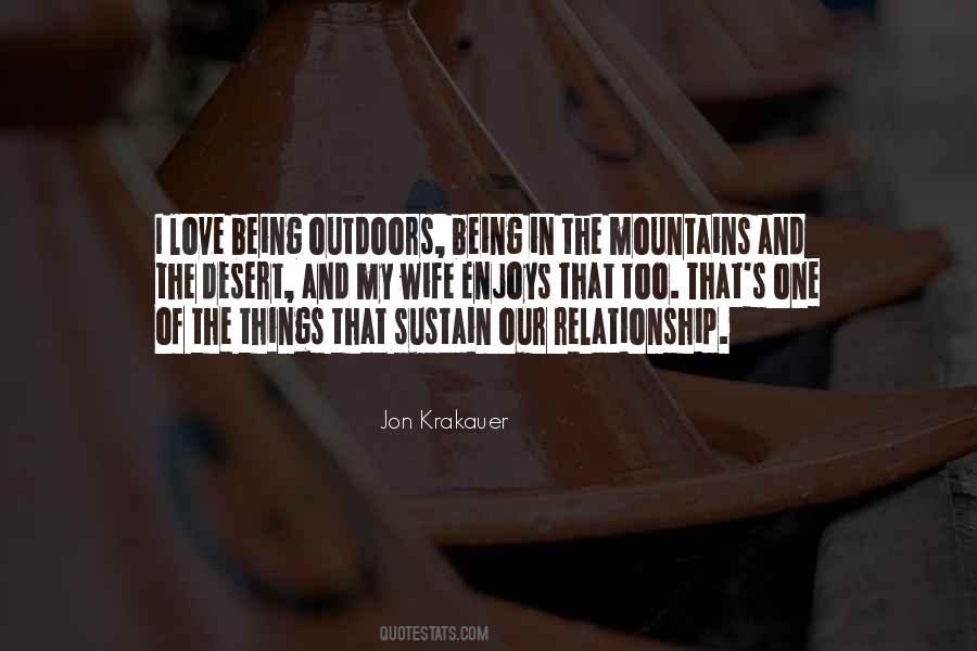 Being My Wife Quotes #919477
