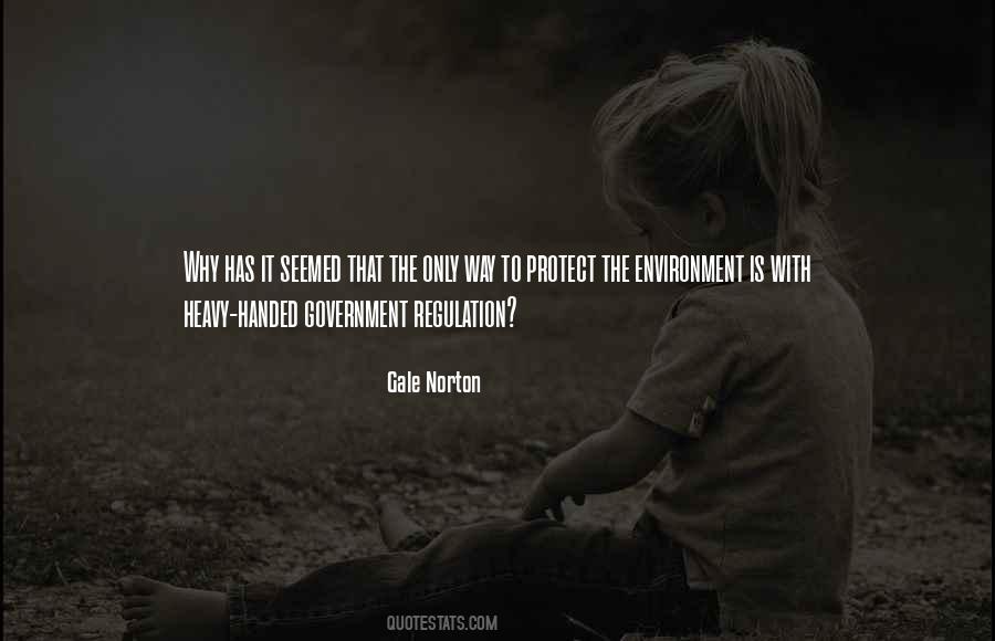 Environmental Regulation Quotes #238379