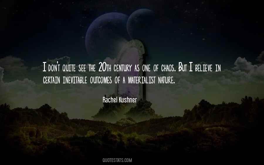 Nature Chaos Quotes #1068129