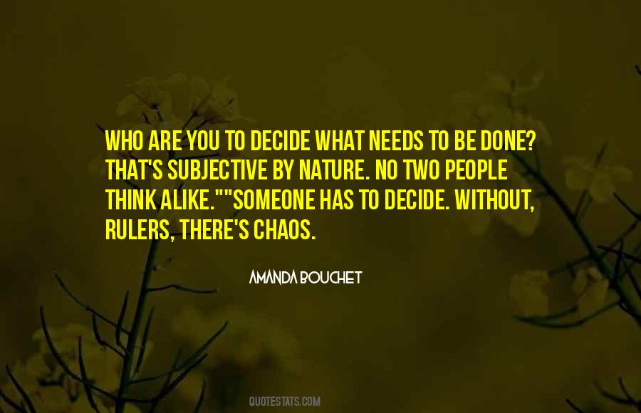 Nature Chaos Quotes #1476550