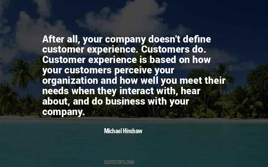 Business Customer Quotes #1442258