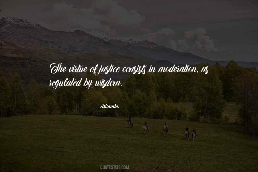 In Moderation Quotes #1285202