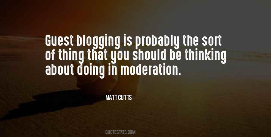 In Moderation Quotes #1615794