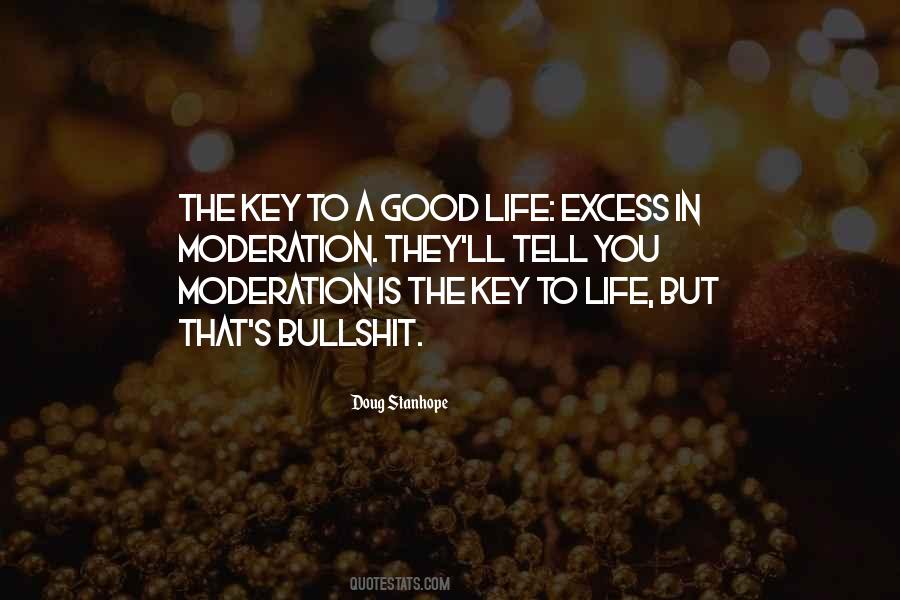 In Moderation Quotes #1649742